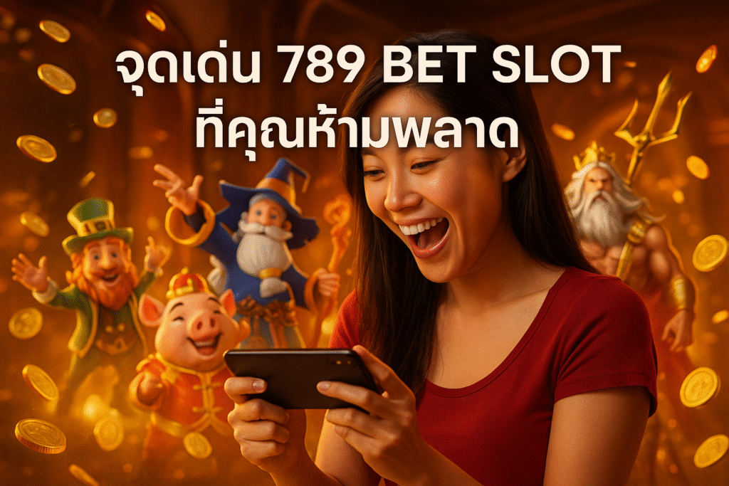 จุดเด่น 789 BET SLOT ที่คุณห้ามพลาด